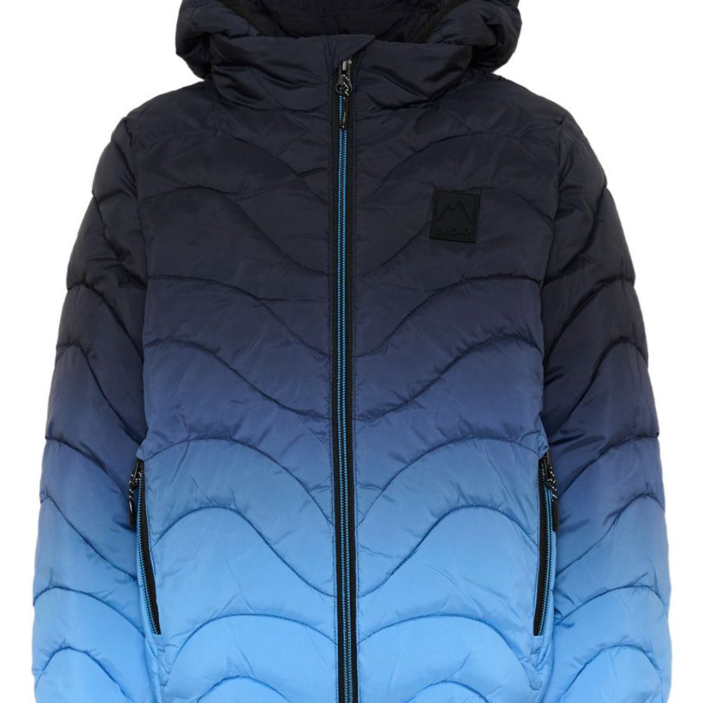 Giubbino per bambino Molo Kids multicolore con patch logo sul petto 5W26M311 5714 MOLO KIDS
