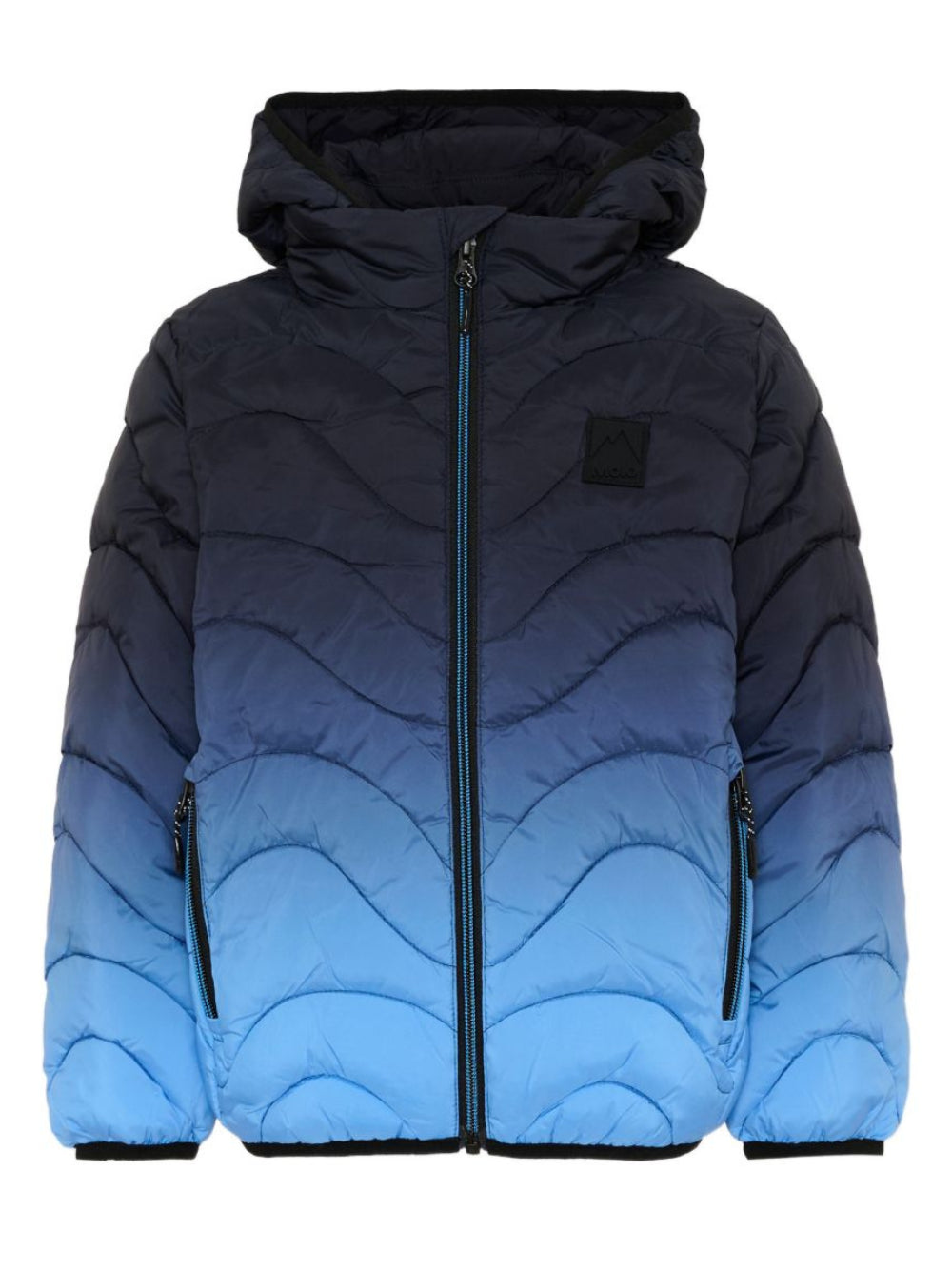 Giubbino per bambino Molo Kids multicolore con patch logo sul petto 5W26M311 5714 MOLO KIDS