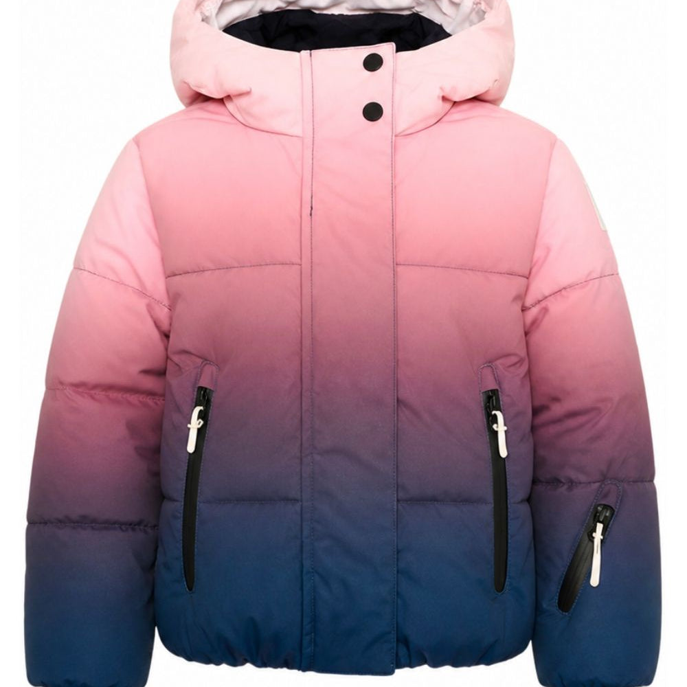 Giubbino per bambina Molo Kids rosa con effetto sfumato 5W26M322 5711 MOLO KIDS