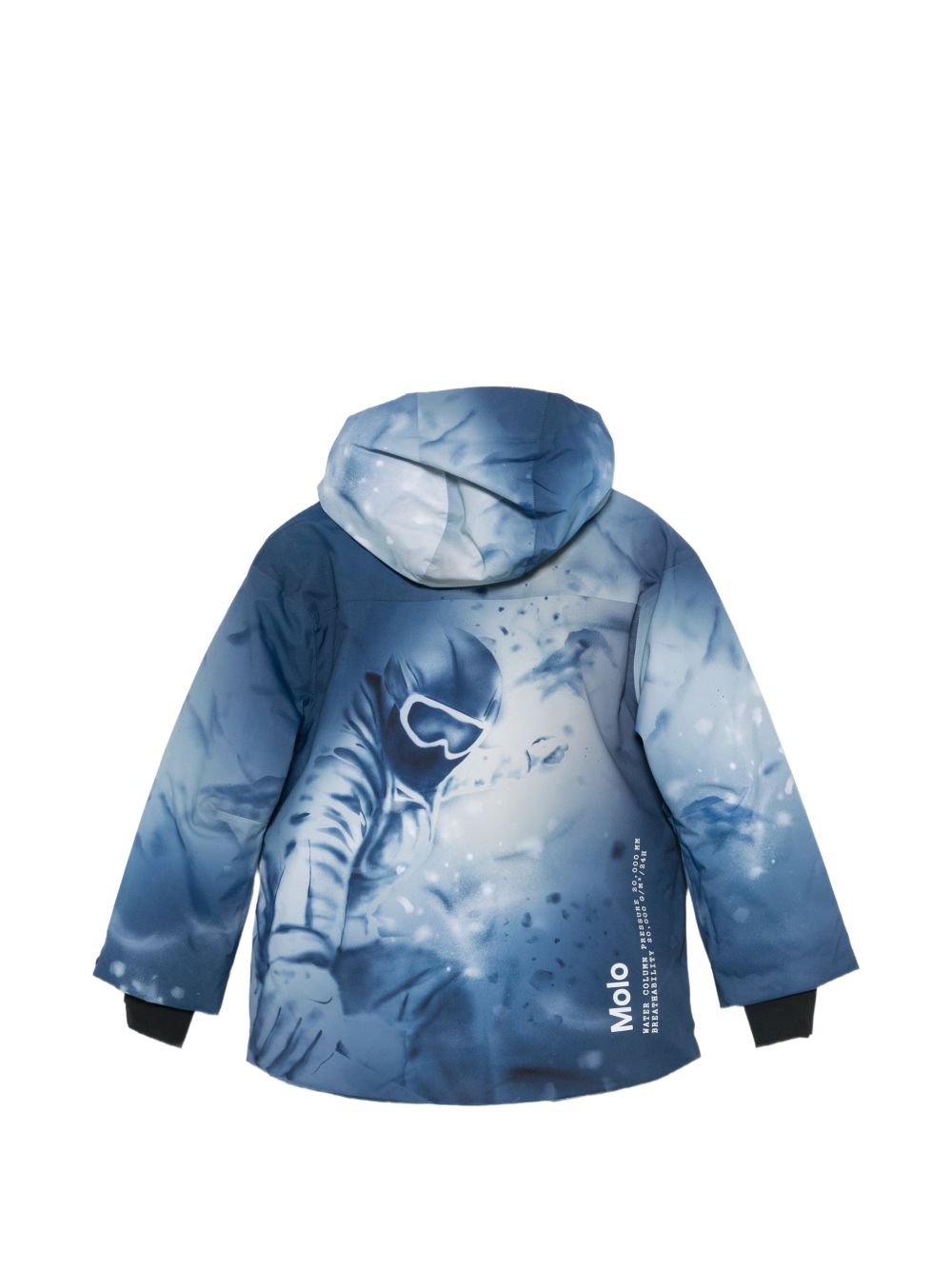Giubbino per bambino Molo Kids multicolor con stampa grafica alpina 5W26M324 5708 MOLO KIDS