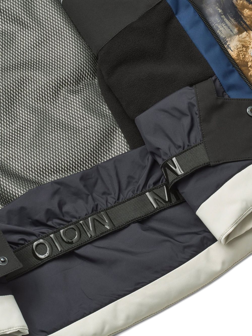 Giubbino per bambino Molo Kids multicolor con stampa montagna 5W26M324 5709 MOLO KIDS