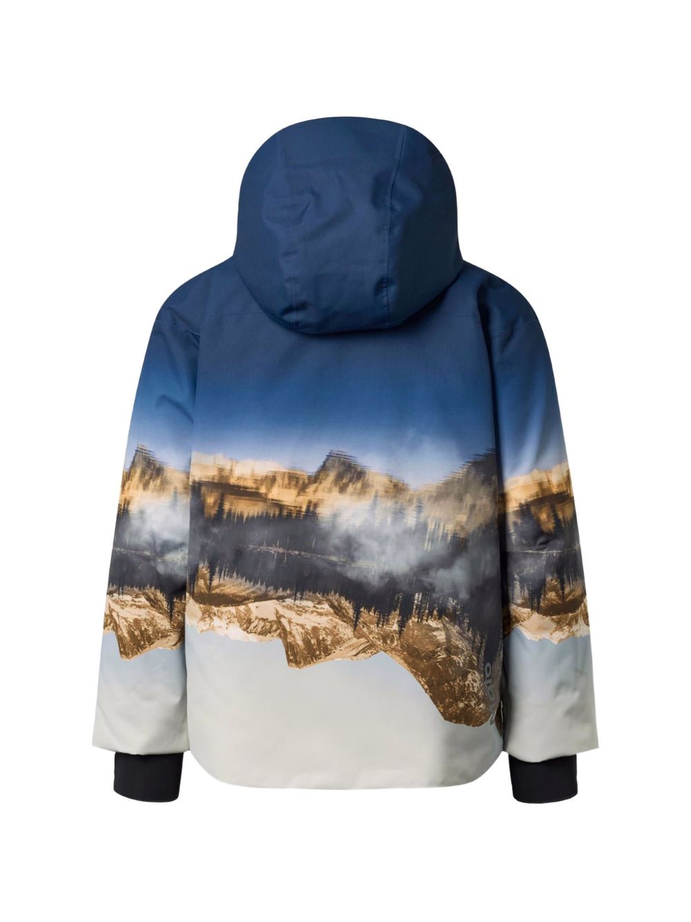 Giubbino per bambino Molo Kids multicolor con stampa montagna 5W26M324 5709 MOLO KIDS