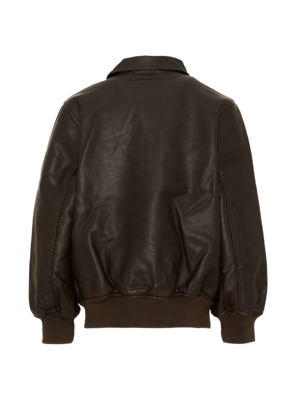 Giacca bomber per bambino Molo Kids marronecon colletto aperto 5W26M403 5722 MOLO KIDS