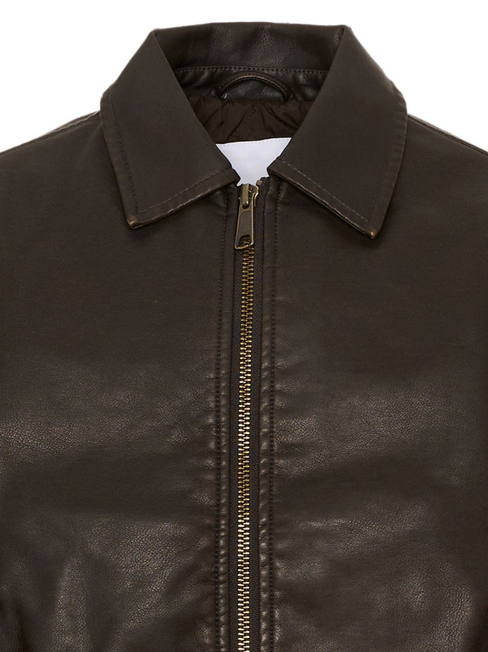 Giacca bomber per bambino Molo Kids marronecon colletto aperto 5W26M403 5722 MOLO KIDS