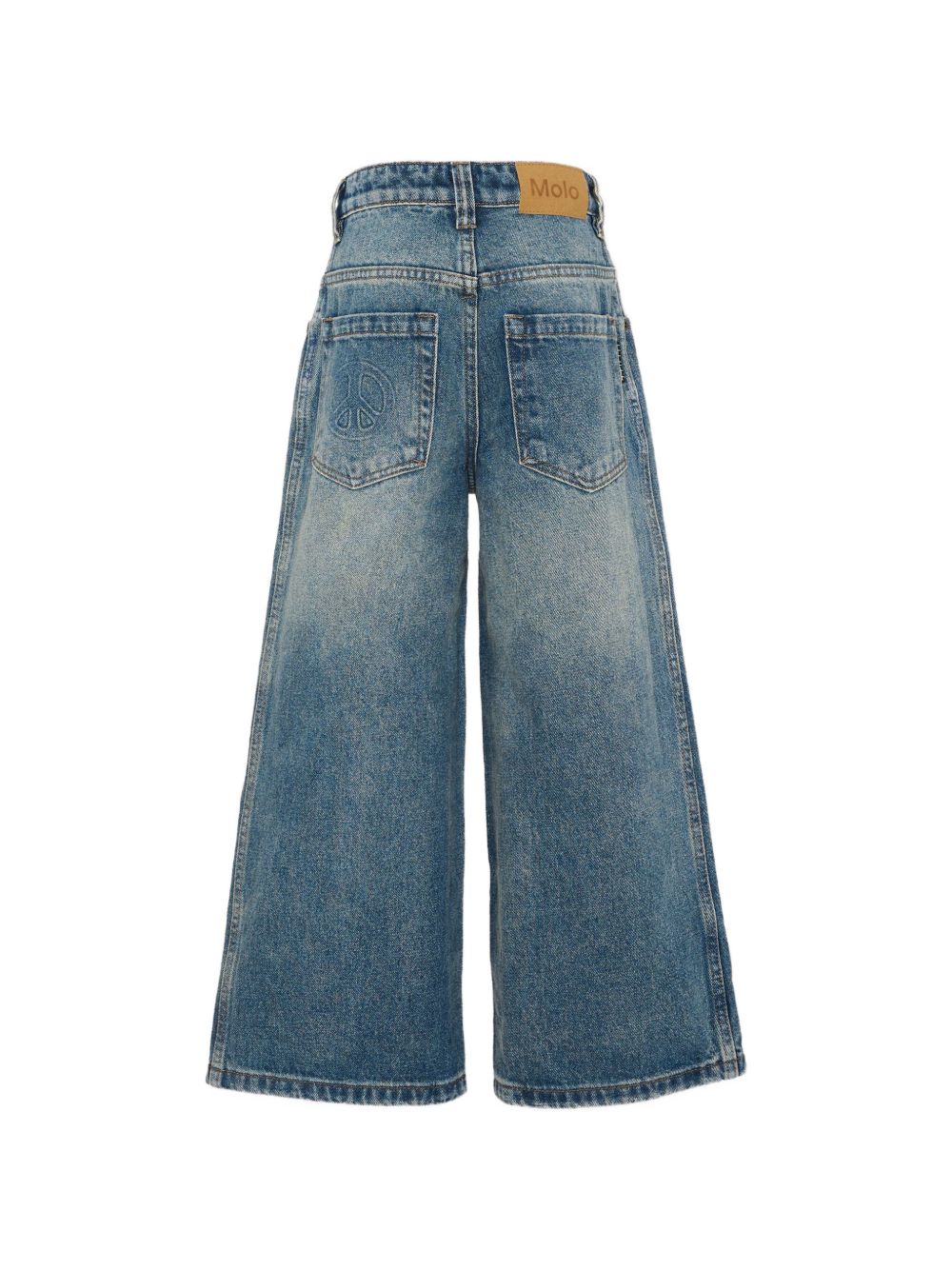 Jeans bambino Molo Kids blu in tessuto denim 6W26I105 5918 MOLO KIDS