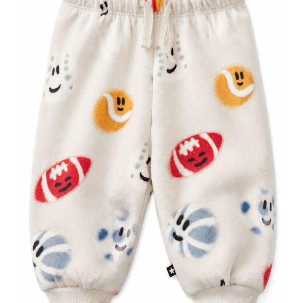 Pantatuta per neonato Molo beige con stampa grafica all-over 6W26I204 6077 MOLO KIDS