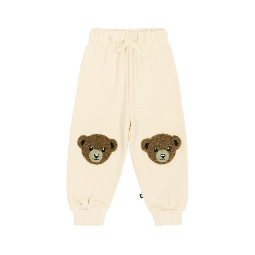 Pantatuta per neonato Molo Kids beige con patch orsetti sul davanti 6W26I208 8955 MOLO KIDS