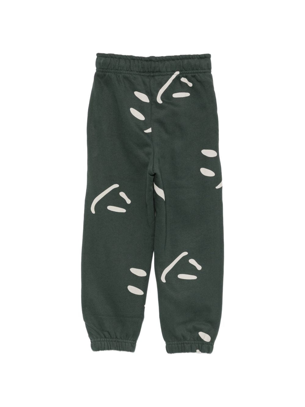 Pantaloni sportivi per bambino Molo Kids verde con stampa smiley all-over 6W26I209 6252 MOLO KIDS