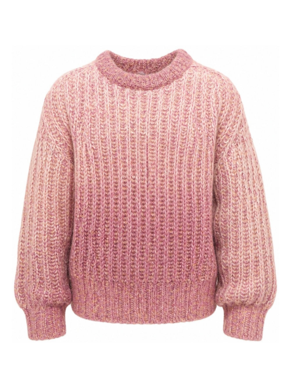 Maglione per bambina Molo Kids rosa con effetto sfumato 6W26K208 5843 MOLO KIDS