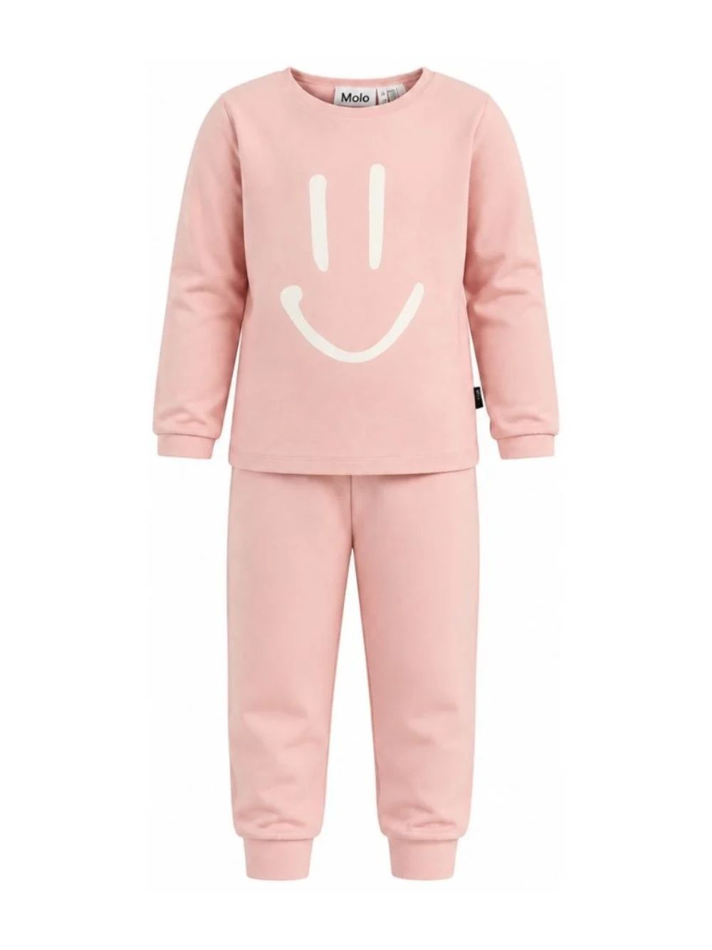Pigiama per bambina Molo Kids rosa con motivo smiley 6W26R503 5724 MOLO KIDS