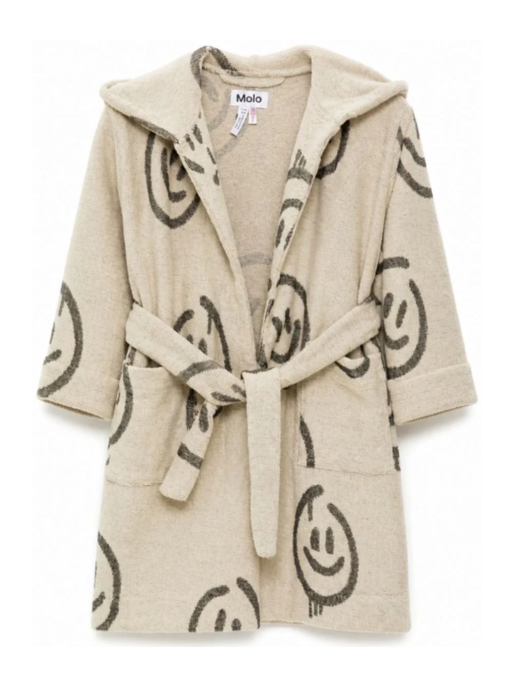 Accappatoio per bambini Molo Kids beige con cappuccio 7W26W401 5871 MOLO KIDS