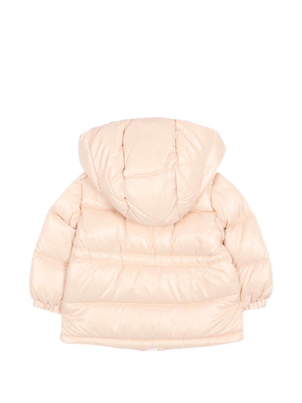Giubbino per neonata Moncler Kids rosa con design imbottito L29511A00021597Z8 529 MONCLER KIDS