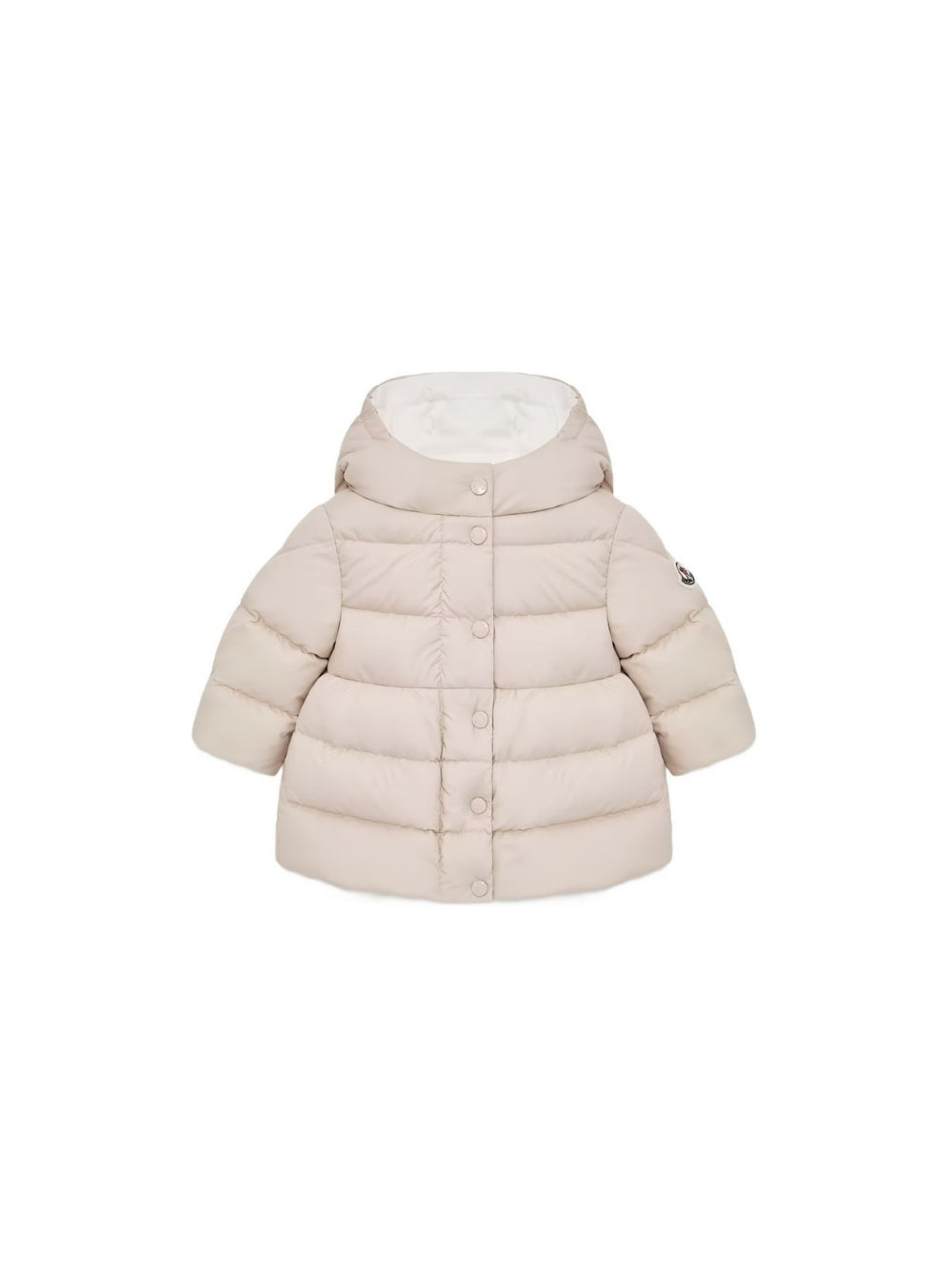 Giubbino Charlotte per neonata Moncler Kids beige con finitura imbottita L29511C00003597YW 21E MONCLER KIDS