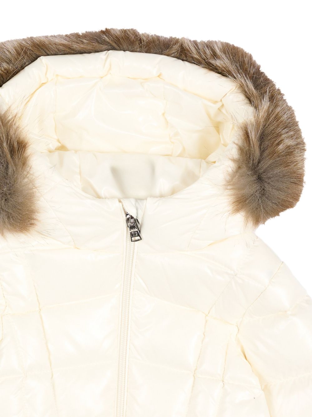 Giubbino Emma per neonata Moncler Kids bianco con design trapuntato L29511C00004597Z8 034 MONCLER KIDS