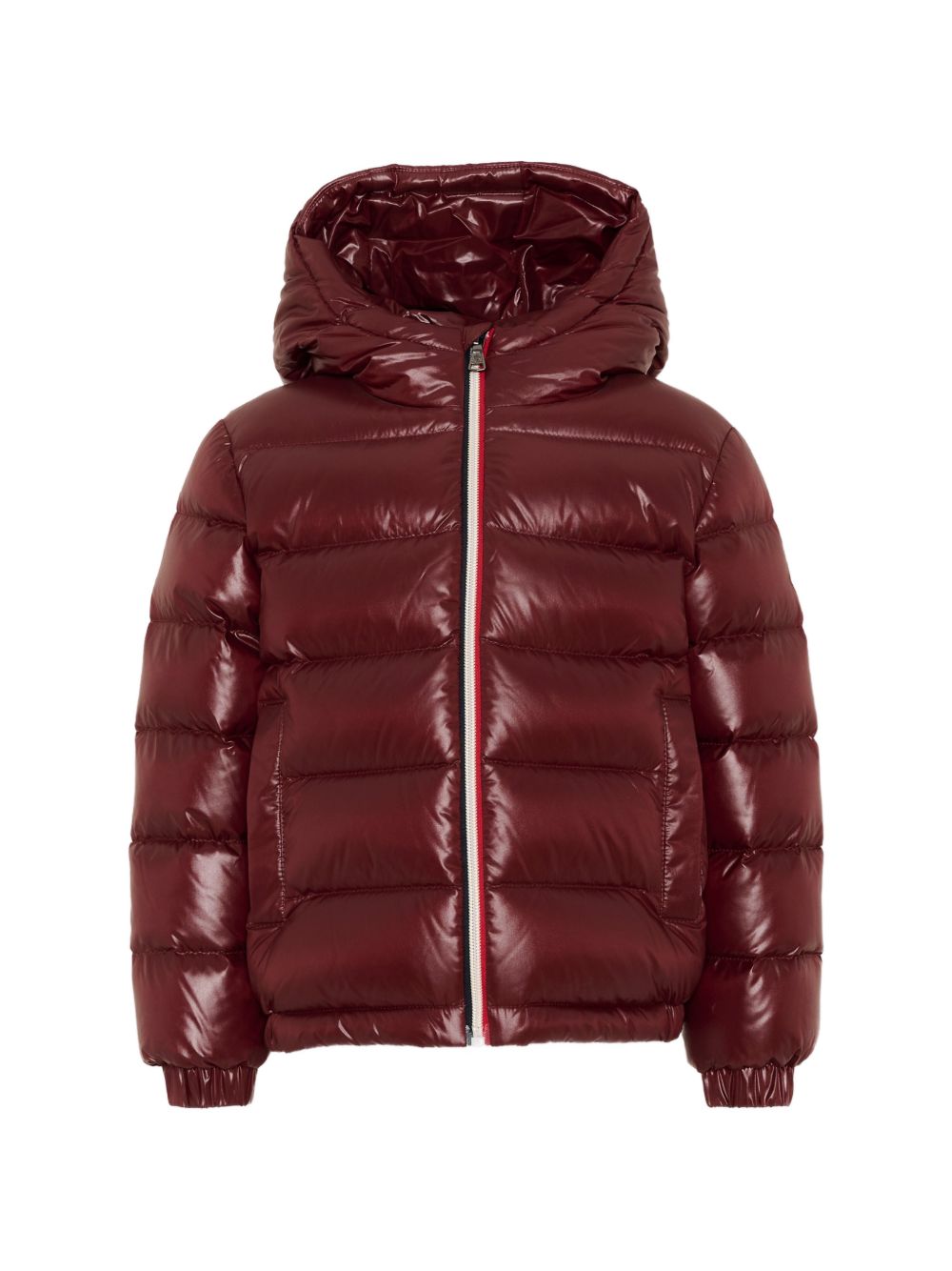Giubbino per bambini Moncler Enfant bordeaux con design imbottito L29541A00035597Z8 464 MONCLER KIDS