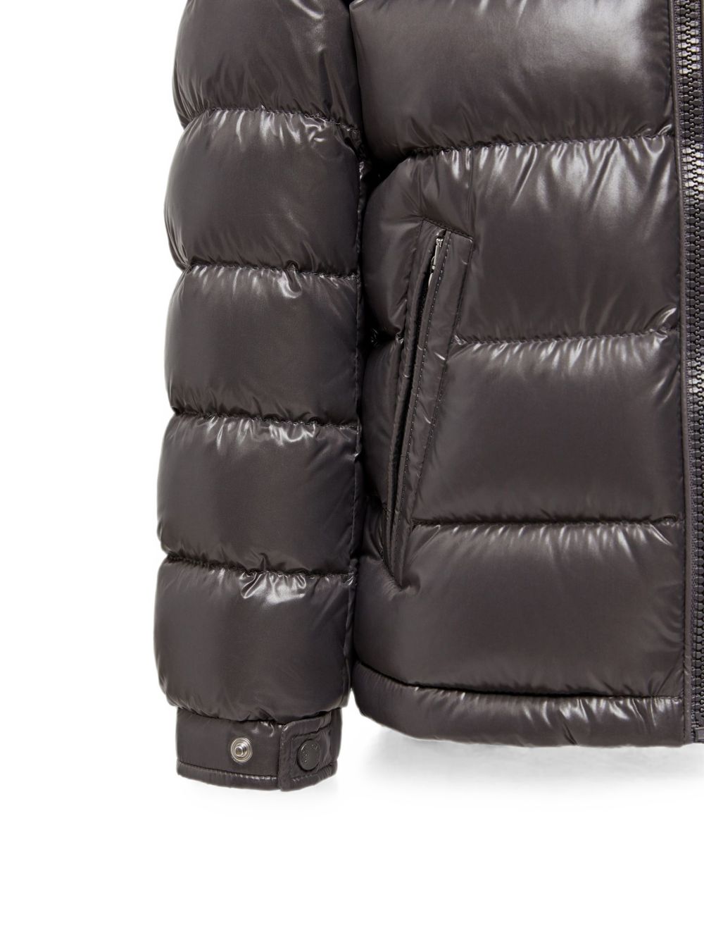 Giubbino Maya per bambini Moncler Kids grigio con design imbottito L29541A1252068950 918 MONCLER KIDS