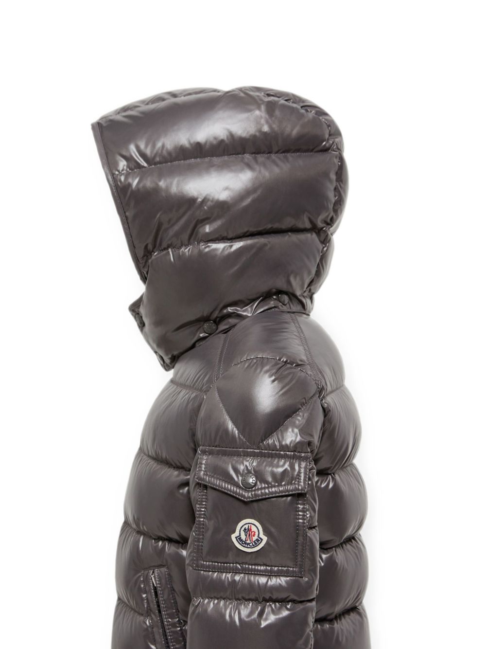 Giubbino Maya per bambini Moncler Kids grigio con design imbottito L29541A1252068950 918 MONCLER KIDS