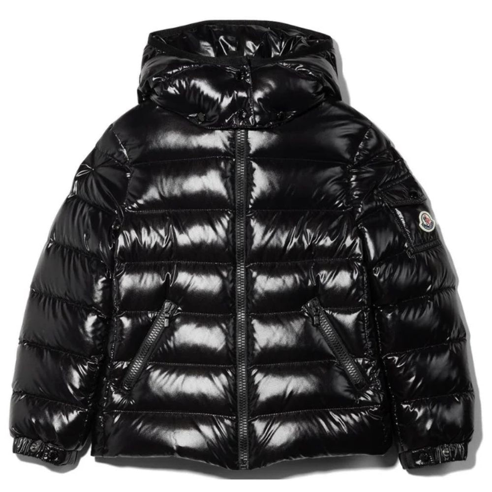 Giubbino Maya per bambini Moncler Enfant nero con modello imbottito L29541A1252068950 999 MONCLER KIDS