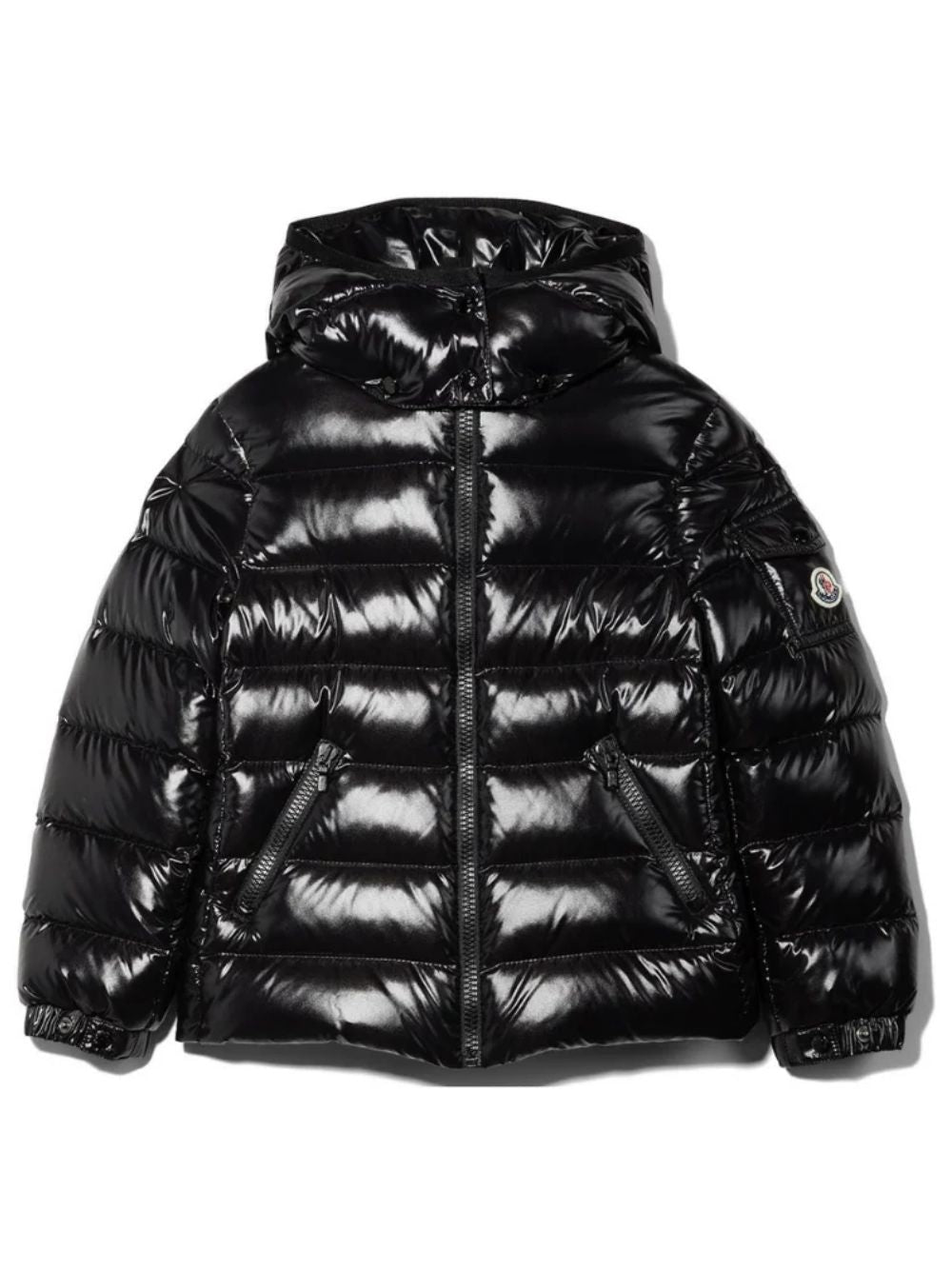 Giubbino Maya per bambini Moncler Enfant nero con modello imbottito L29541A1252068950 999 MONCLER KIDS