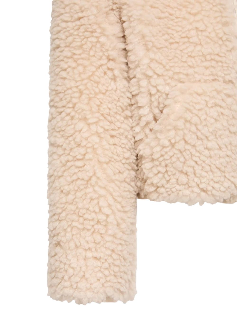 Giubbino per bambina Moncler Kids bianco in tinta pelliccia L29548G0003489B1S 036 MONCLER KIDS