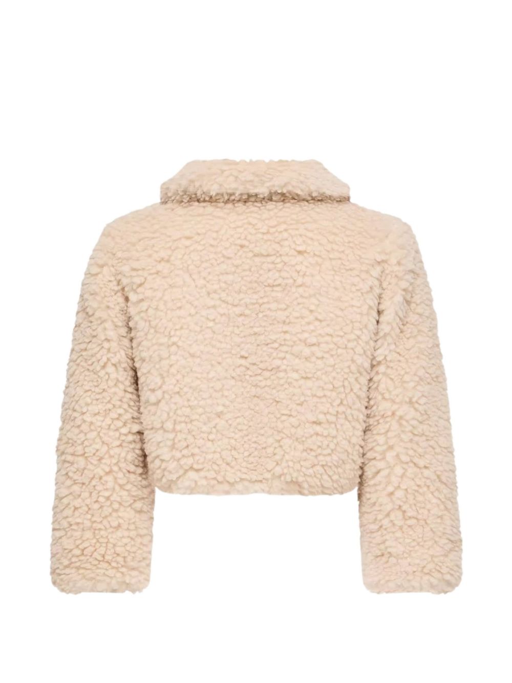 Giubbino per bambina Moncler Kids bianco in tinta pelliccia L29548G0003489B1S 036 MONCLER KIDS