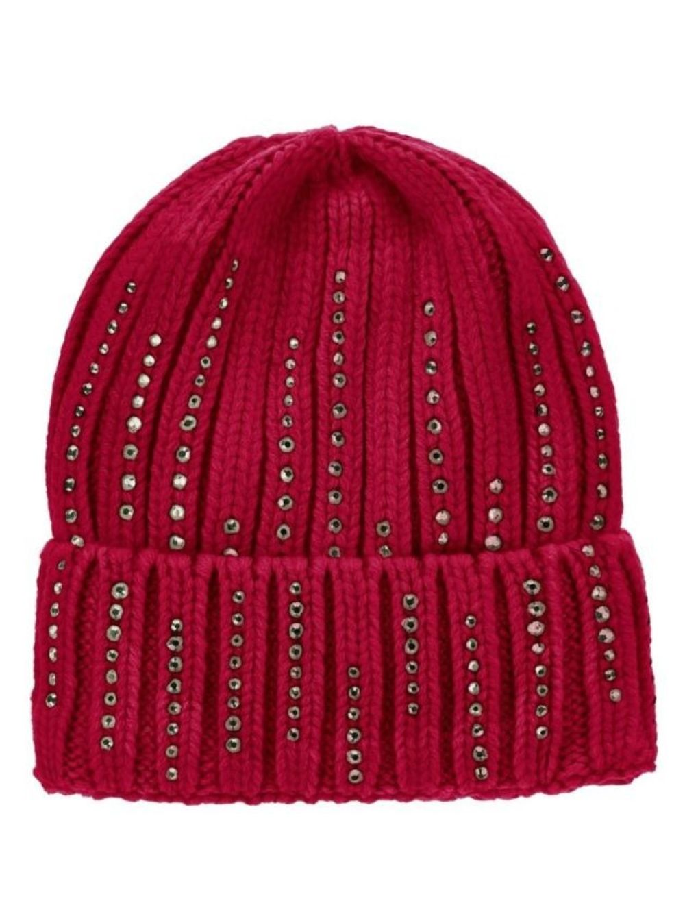 Cappello per bambina Monnalisa Kids rosso con dettagli strass 17H004 8064 0043 MONNALISA KIDS