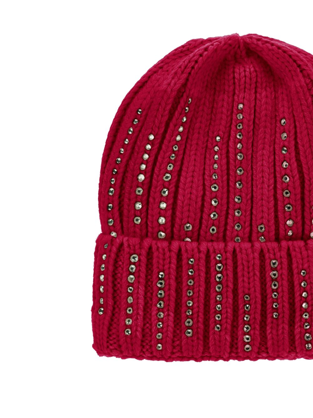 Cappello per bambina Monnalisa Kids rosso con dettagli strass 17H004 8064 0043 MONNALISA KIDS