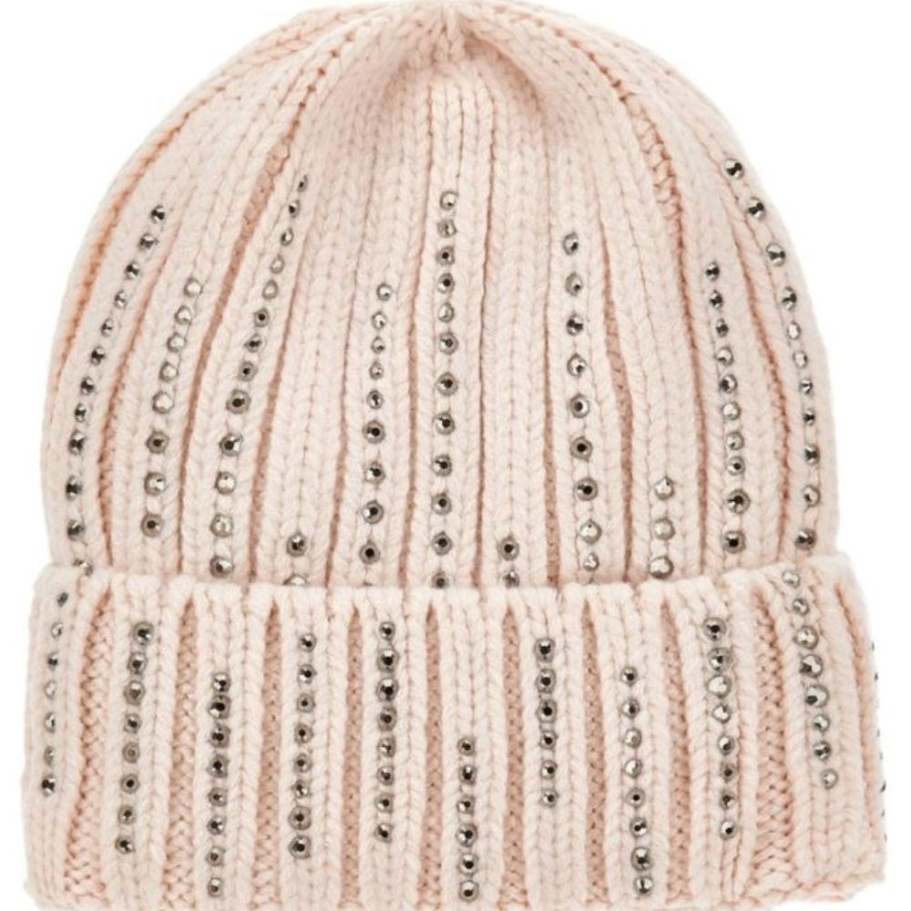 Cappello per bambina Monnalisa Kids rosa con decorazione con strass 17H004 8064 0091 MONNALISA KIDS