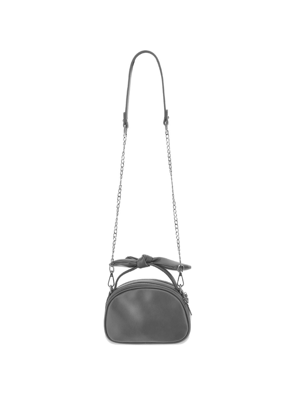 Borsa a tracolla per bambina Monnalisa Kids grigia con logo goffrato 17H006 8083 0031 MONNALISA KIDS