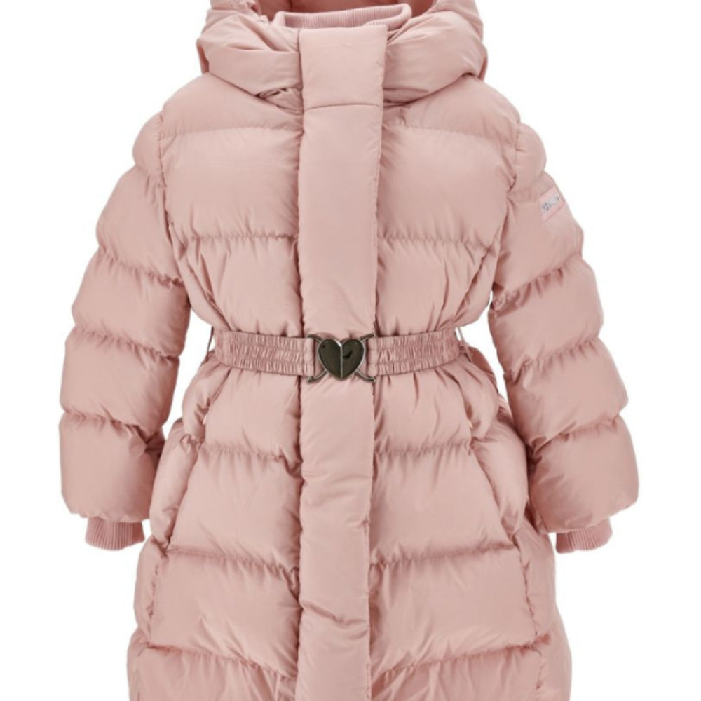 Giubbino per bambina Monnalisa Kids rosa con design imbottito 17H100 8020 0094 MONNALISA KIDS