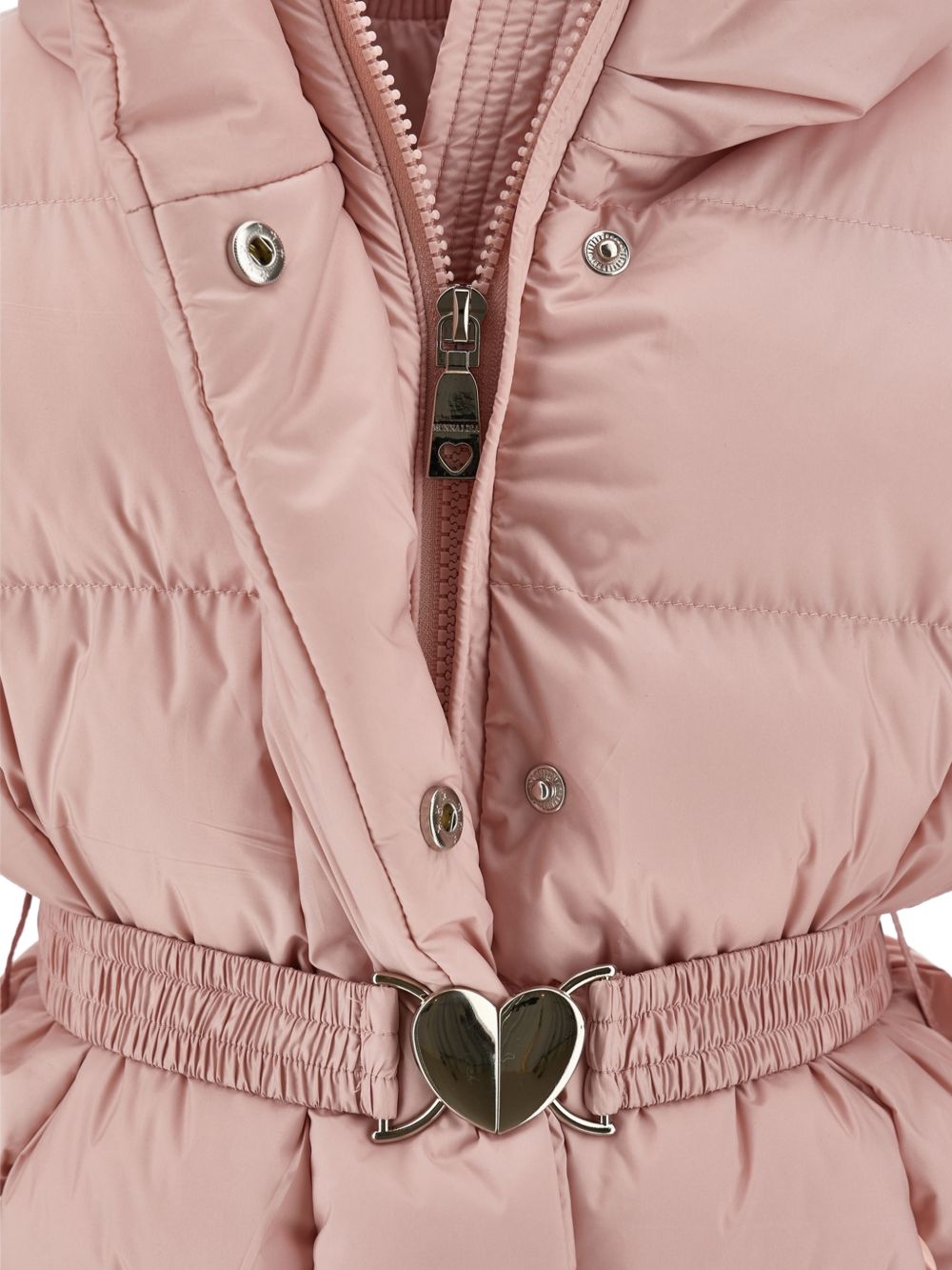 Giubbino per bambina Monnalisa Kids rosa con design imbottito 17H100 8020 0094 MONNALISA KIDS