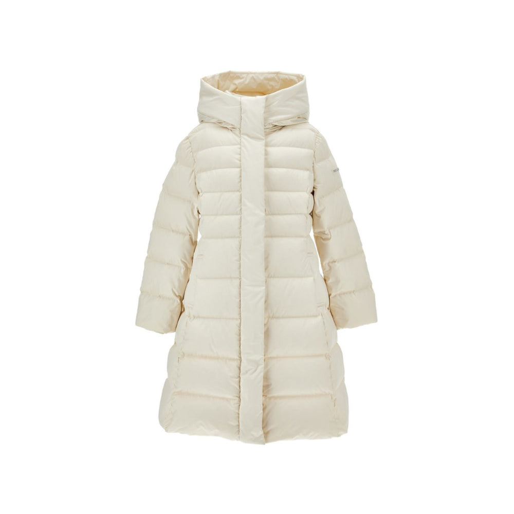 Cappotto trapuntato per bambina Monnalisa Kids beige con cappuccio 17H102 8026 029F MONNALISA KIDS