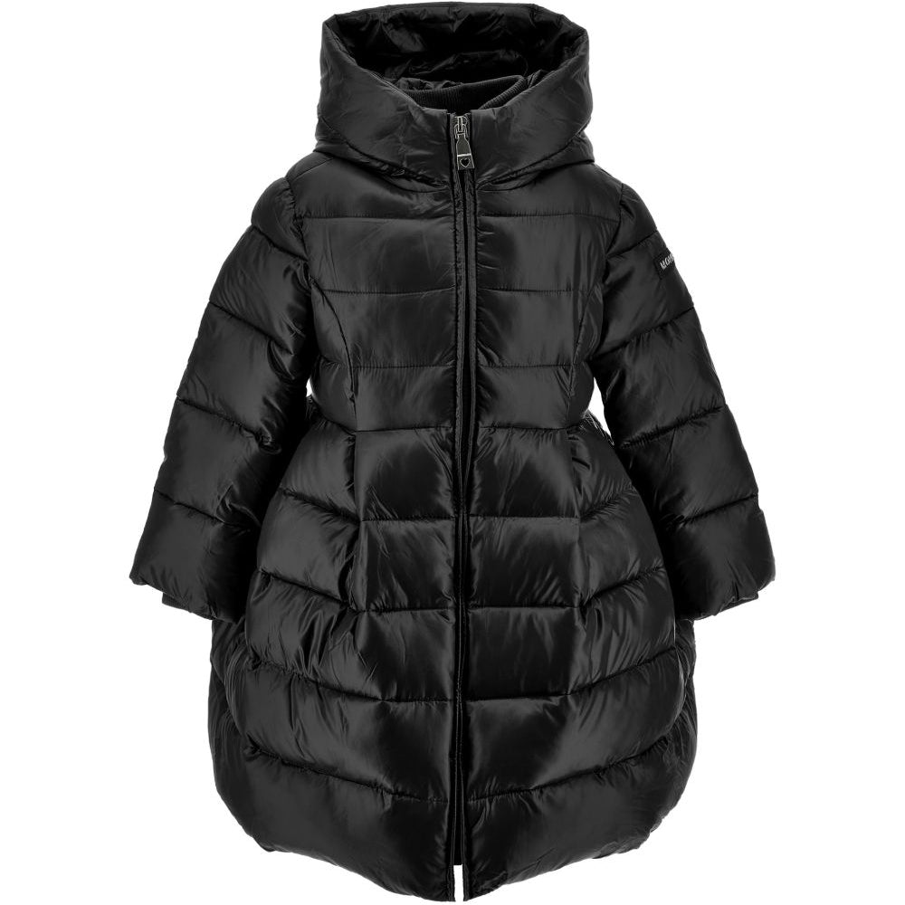 Giubbino per bambina Monnalisa nero con cappuccio 17H103 8022 0050 MONNALISA KIDS