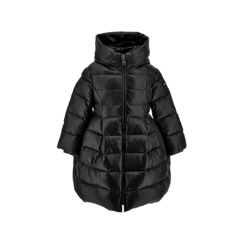 Giubbino per bambina Monnalisa nero con cappuccio 17H103 8022 0050 MONNALISA KIDS
