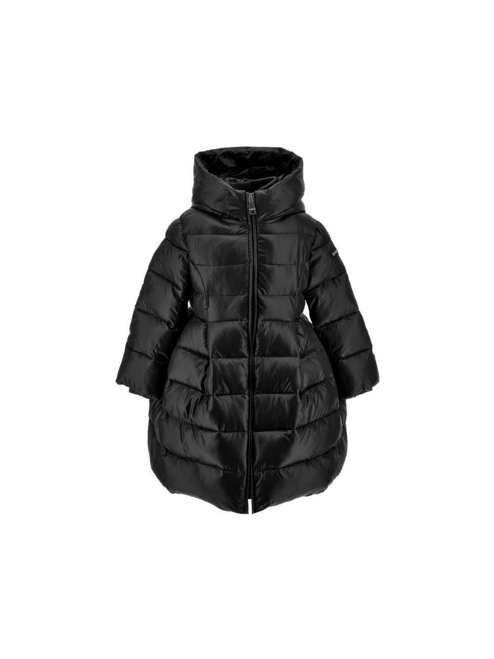Giubbino per bambina Monnalisa nero con cappuccio 17H103 8022 0050 MONNALISA KIDS