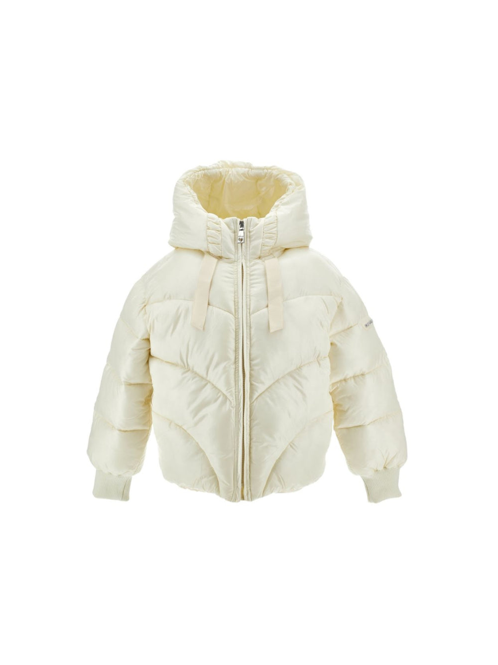 Giubbino per bambina Monnalisa Kids bianco con design trapuntato 17H107 8022 029F MONNALISA KIDS
