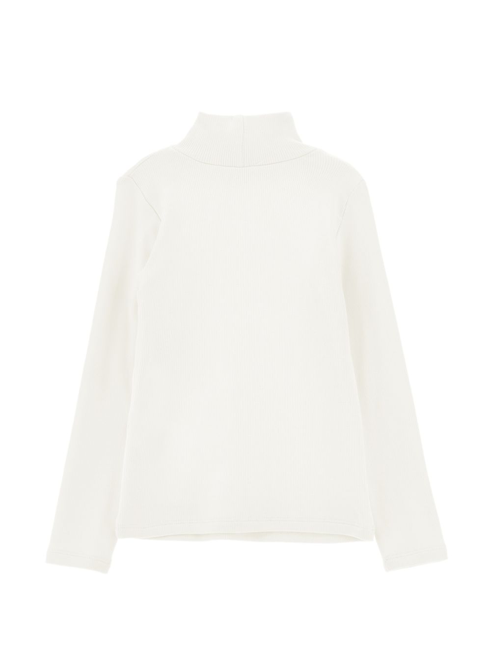 Maglione per bambina Monnalisa Kids bianco a collo alto 17HLUC 8212 0001 MONNALISA KIDS