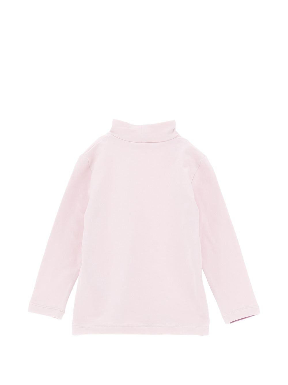 T-shirt per bambina Monnalisa Kids rosa con dettaglio collo alto 17HLUP 8201 0091 MONNALISA KIDS