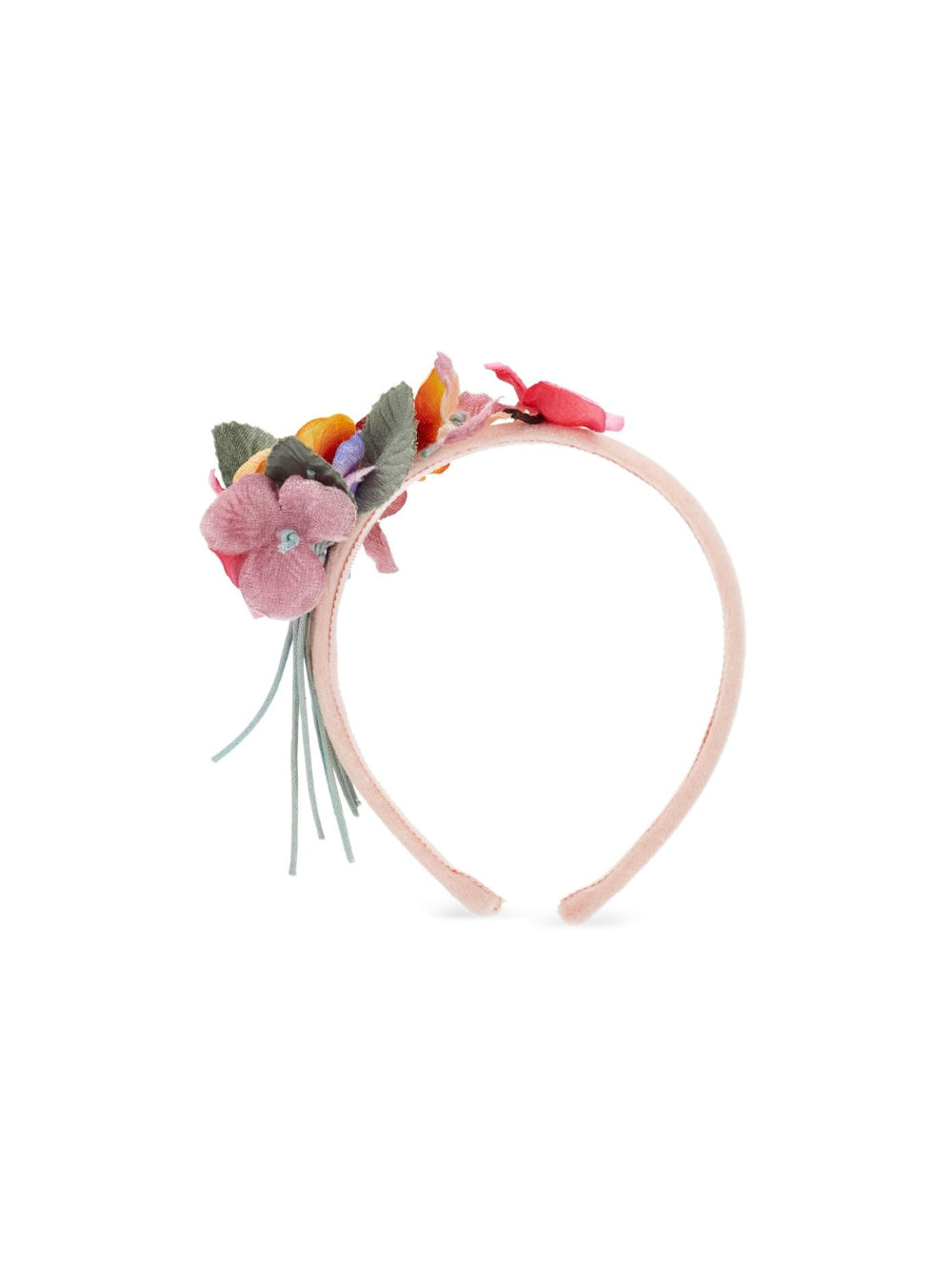 Cerchietto per bambina Monnalisa Kids rosa con decorazione a fiori 19H005 8057 0063 MONNALISA KIDS