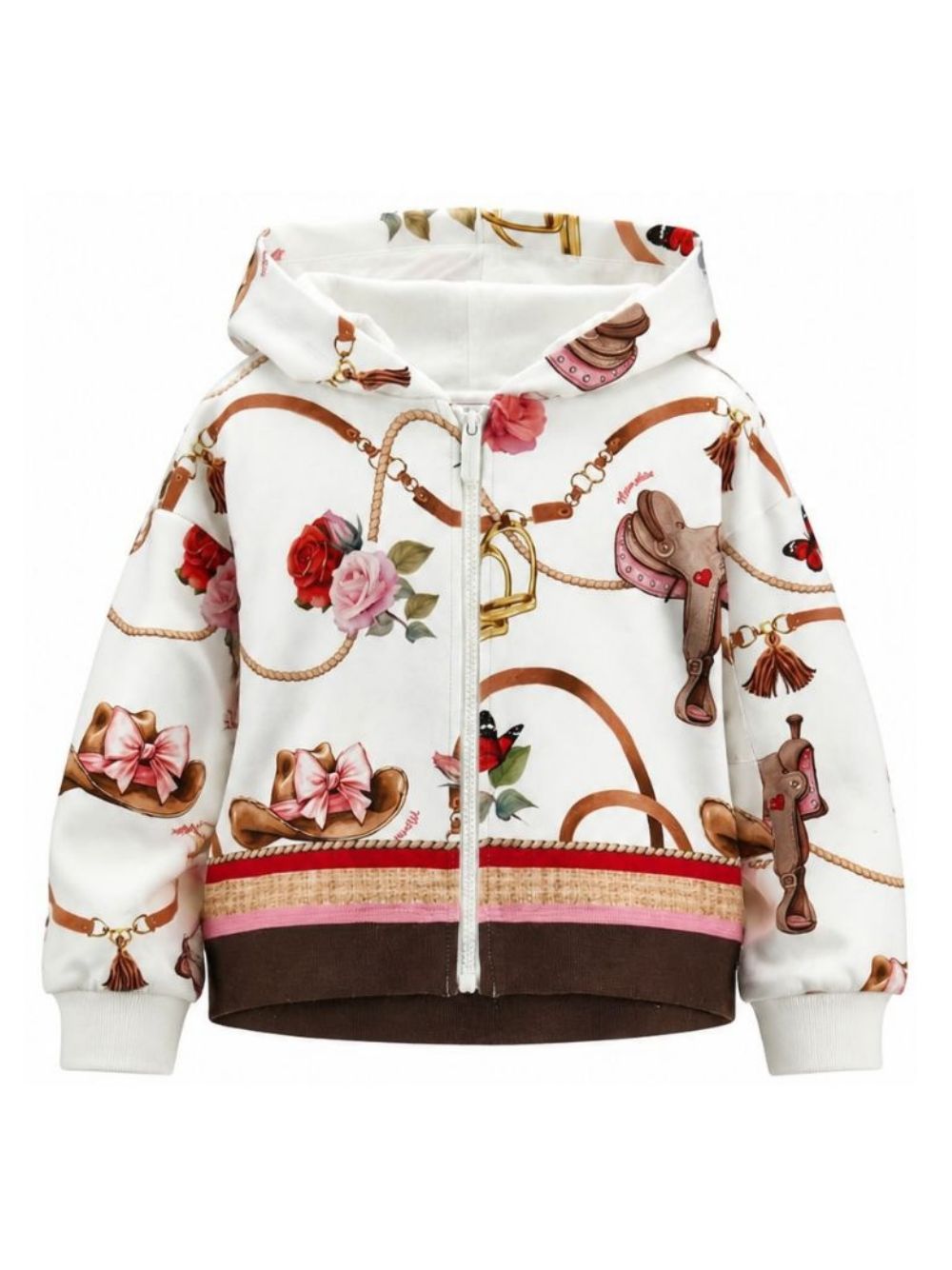 Felpa per bambina Monnalisa Kids bianca con stampa grafica Toy Story 19H800 8005 029F MONNALISA KIDS