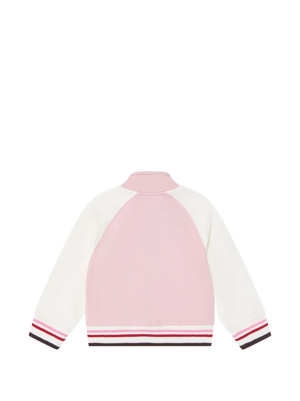 Felpa per bambina Monnalisa Kids rosa con ricamo a fiori sul davanti 19H801 8006 094F MONNALISA KIDS
