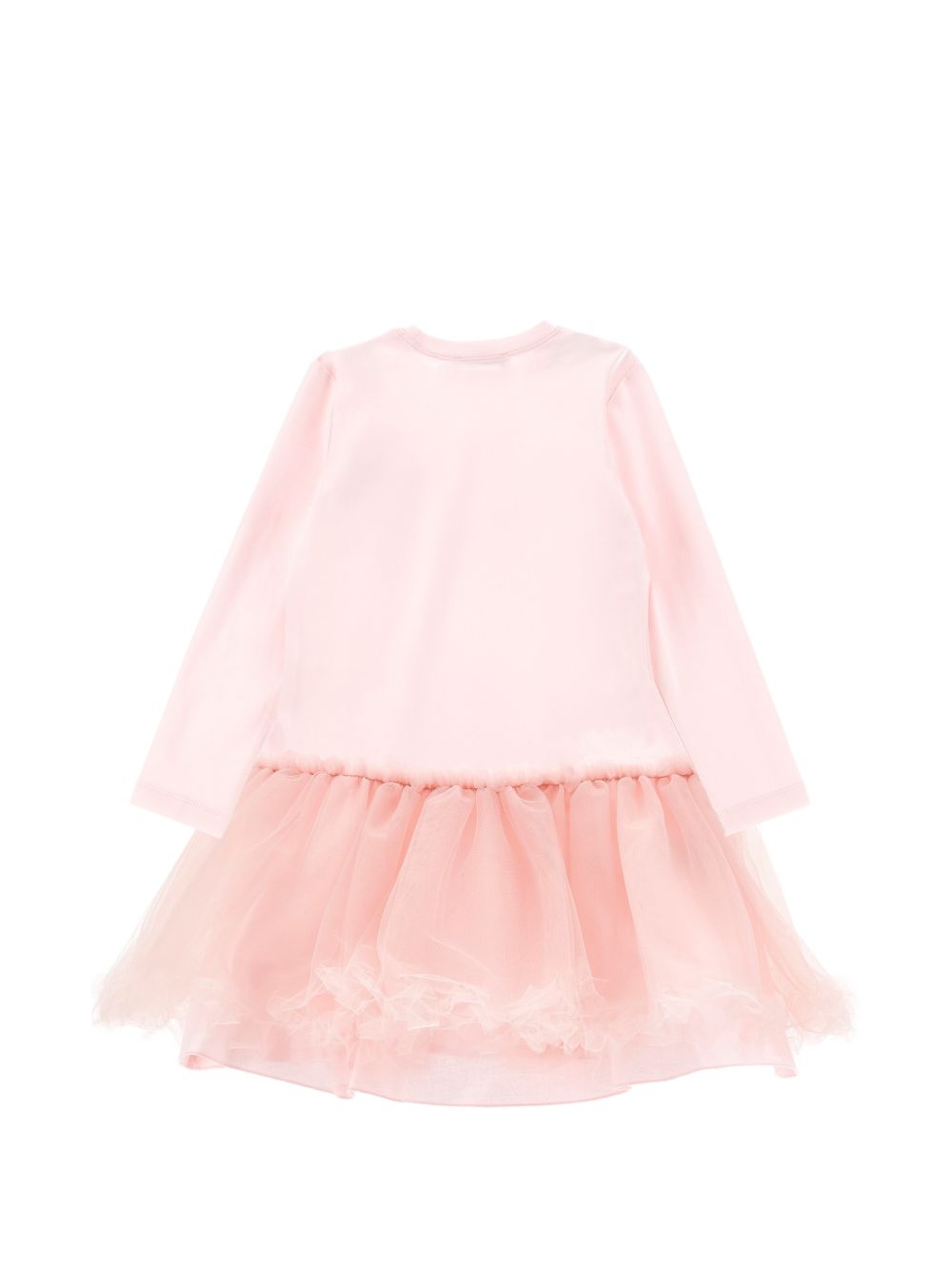 Abito per bambina Monnalisa Kids rosa con stampa grafica Jessie 19H910NP 8004 0091 MONNALISA KIDS