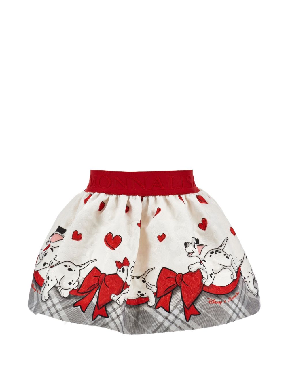 Gonna per neonata Monnalisa Kids x Disney rossa con stampa grafica 31H703 8667 0143 MONNALISA KIDS