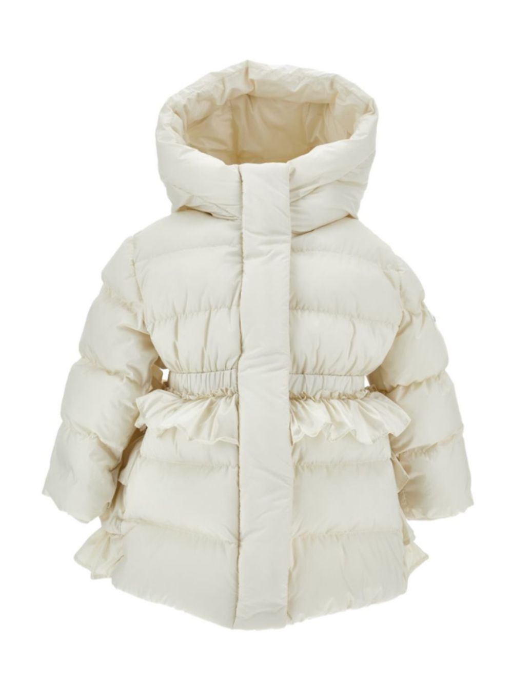 Giubbino per neonata Monnalisa Kids bianco con design imbottito 37H101 8020 0001 MONNALISA KIDS