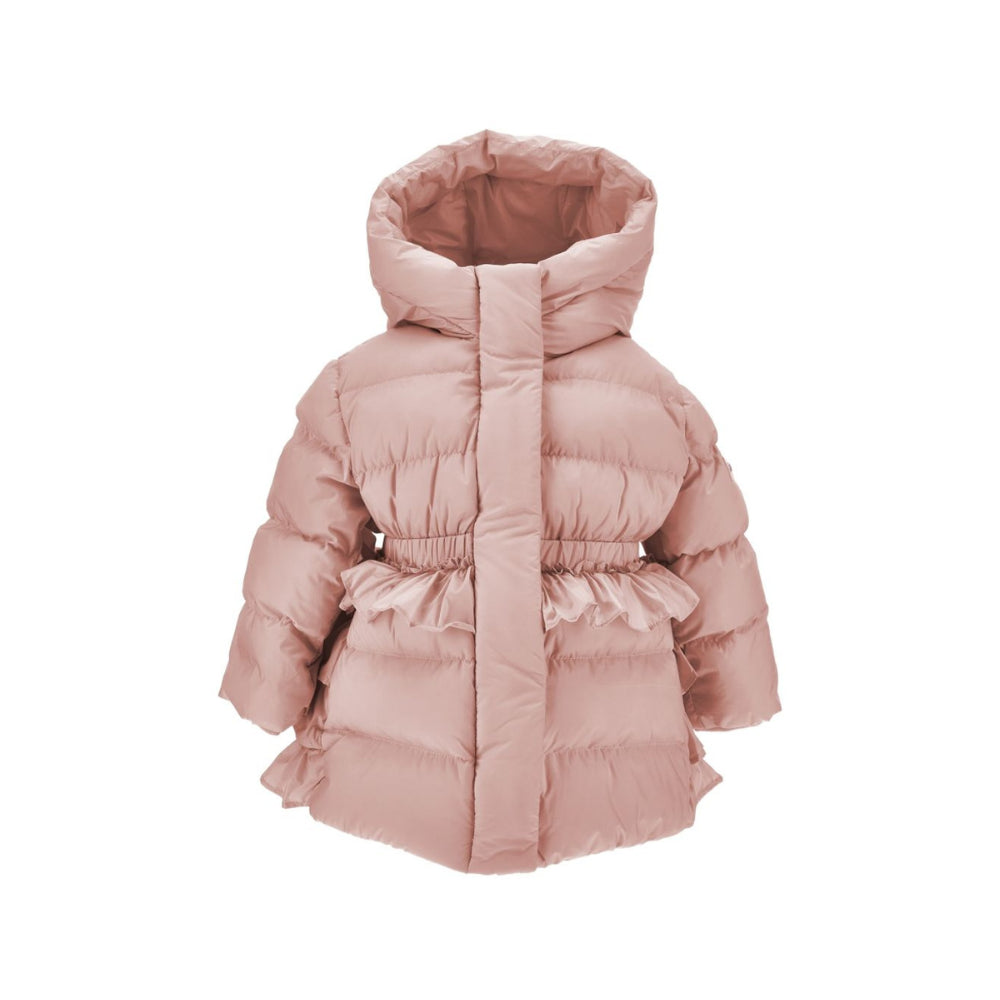 Giubbino per neonata Monnalisa Kids rosa con design imbottito 37H101 8020 094F MONNALISA KIDS