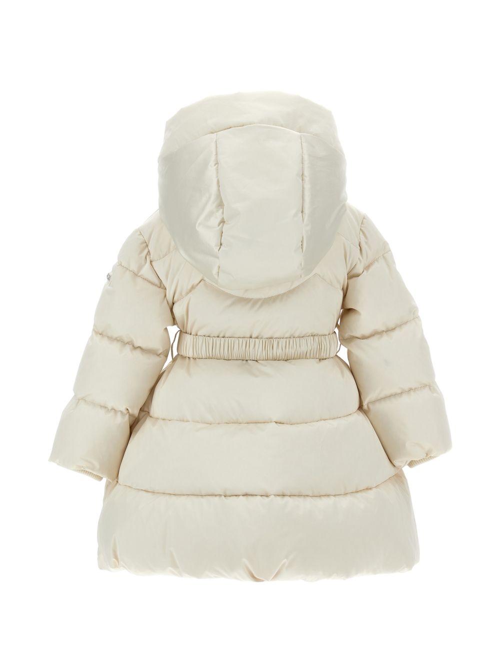 Giubbino per neonata Monnalisa Kids crema con decorazione a fiori 37H102 8026NB 029F MONNALISA KIDS