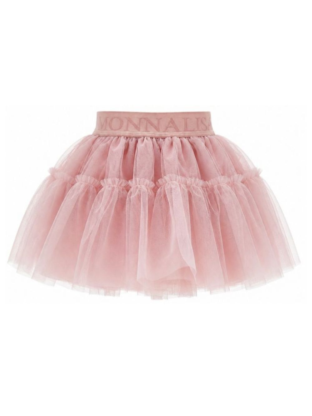 Gonna per neonata Monnalisa Kids rosa con trama in tulle 37HGON T9945 0063 MONNALISA KIDS