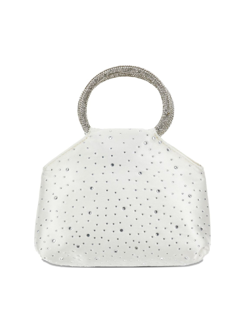Borsa per bambina Monnalisa Kids bianca con decorazione con cristalli 79H004 8089 0001 MONNALISA KIDS