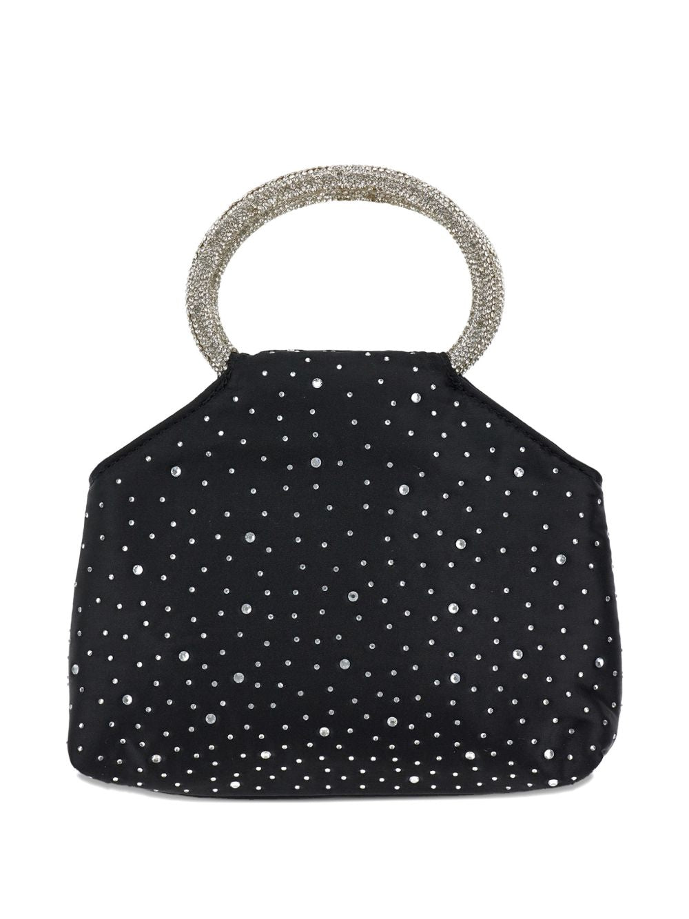 Borsa per bambina Monnalisa Kids nera con decorazione con cristalli 79H004 8089 0050 MONNALISA KIDS
