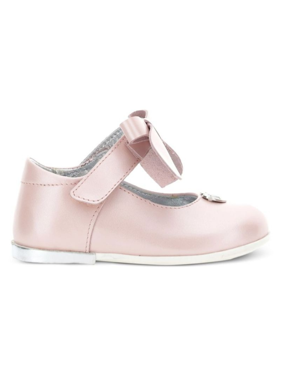 Ballerine per bambina Monnalisa Kids rosa con applicazione fiocco 83H000 8777 094F MONNALISA KIDS